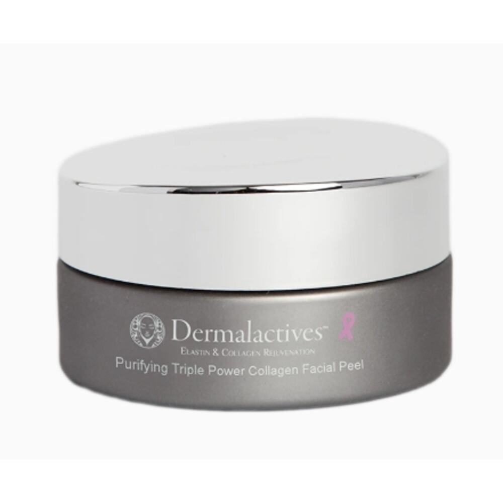 Dermalactives Triple Power Collagen Facial Peel Elastin Rejuvenation 50mL NWOB